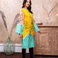 Adan Libas Printed Cambric Stitched Kurti - C1 05