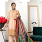 Rang Rasiya Zoya Embroidered Lawn Unstitched 3 piece Suit  - D615 Peach Glory