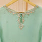Aghanoor 2pc Pure Chiffon Heavily Embroidered Shirt and Pant HD-766601