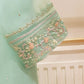 Aghanoor 2pc Pure Chiffon Heavily Embroidered Shirt and Pant HD-766601