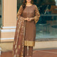 Salitex Oznur Embroidered Lawn Unstitched 3 Piece Suit - WK 00674A