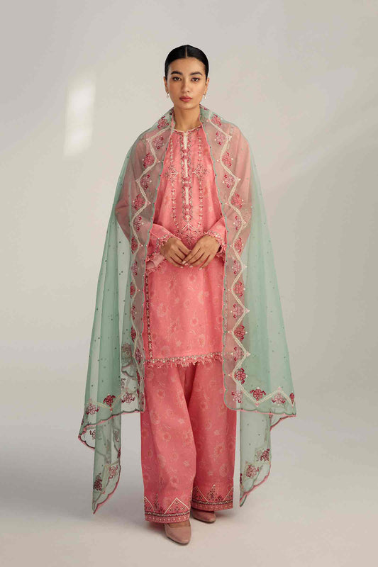 Coco by Zara Shahjahan Embroidered Lawn Suits Unstitched 3 Piece Z23-6a