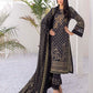 Azure Embroidered Cotton Jacquard Unstitched 3 Piece Suit - AJL-06 Oriental Night