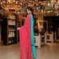 Meraki Embroidered Chiffon Unstitched 3 Piece Suit - MEC2 06