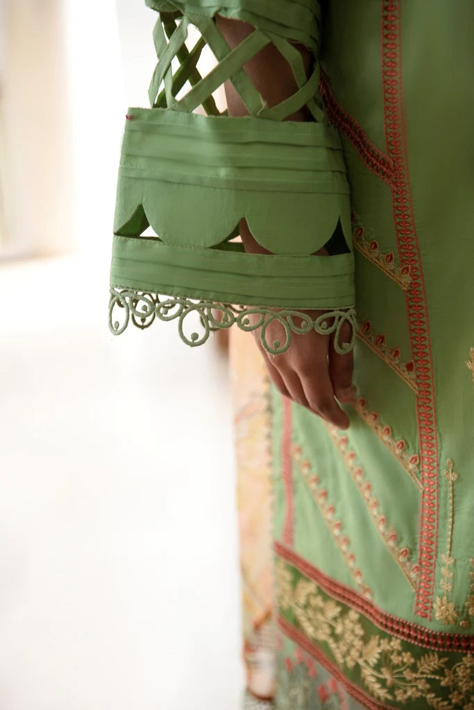 Afsaneh By Aabyaan Embroidered Lawn Suits Unstitched 3 Piece AL-06 Nazeer