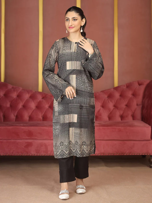 Salitex Digital Printed Lawn Kurti 1 Piece Unstitched - UK-72