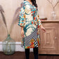 Adan Libas Printed Cambric Stitched Kurti - C1 07 Fragrant Dhapne