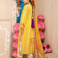 Charizma Embroidered Chunri Lawn Unstitched 3 Piece Suit - 07