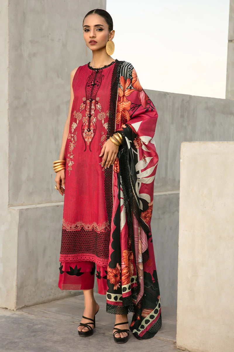 Florence By Rang Rasiya Embroidered Lawn Suits Unstitched 3 Piece RRF-7 Freesia