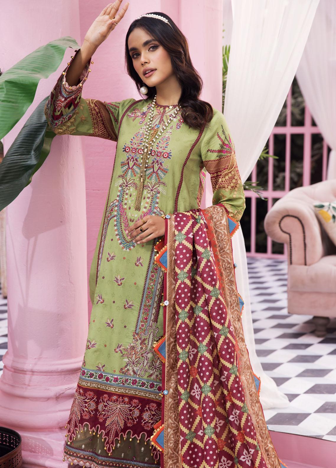 Viva by Anaya Embroidered Lawn Suits Unstitched 3 Piece VL22-07-MARICEL
