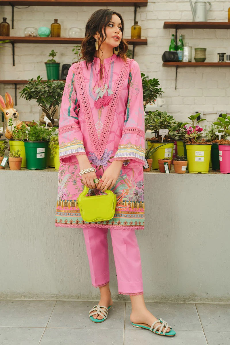 Rang Rasiya Printed Lawn Unstitched Kurti RRT-08 Oriana - Pret Collection
