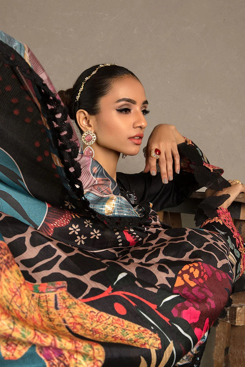 Florence By Rang Rasiya Embroidered Lawn Suits Unstitched 3 Piece RRF-8 Carnation