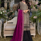 Azure Embroidered Chiffon Suits Unstitched 3 Piece AS-96 Radian Ruby