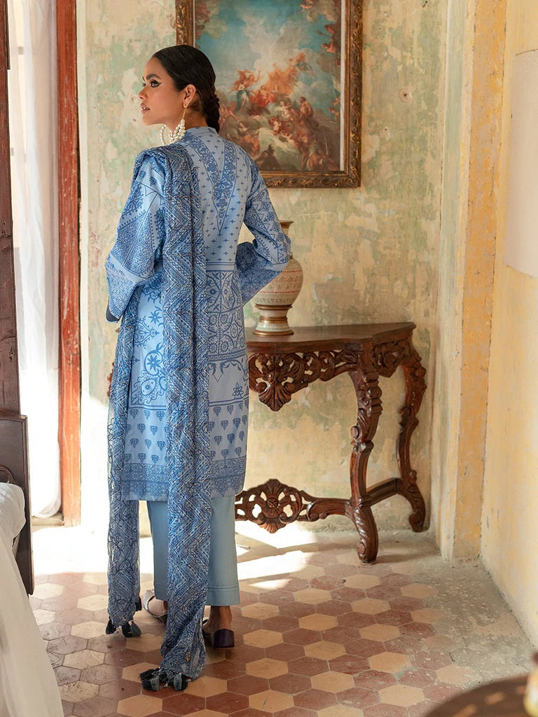 Faustina By Salitex Embroidered Lawn Suits Unstitched 3 Piece WK-00990BUT