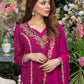 Azure Embroidered Chiffon Suits Unstitched 3 Piece AS-99a Floresecene