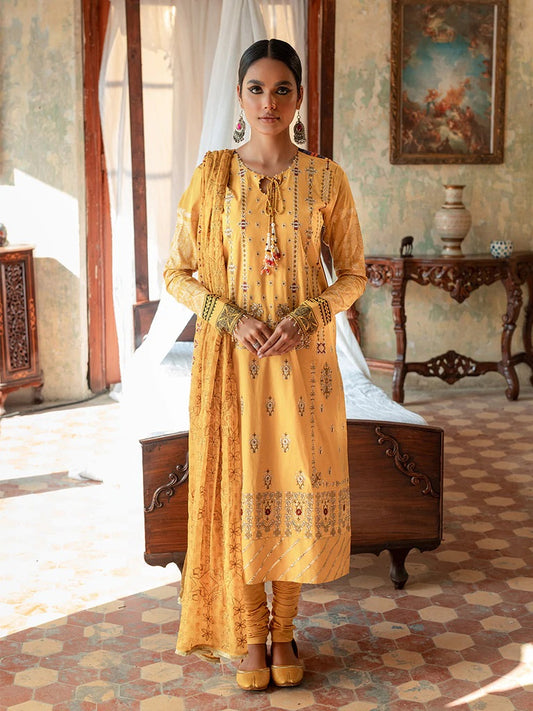 Faustina By Salitex Embroidered Lawn Suits Unstitched 3 Piece WK-00993AUT