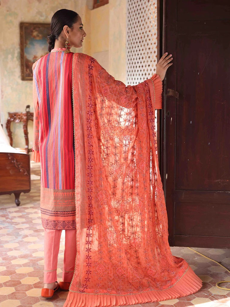 Faustina By Salitex Embroidered Lawn Suits Unstitched 3 Piece WK-00993BUT
