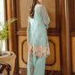 Serene Embroidered Chiffon Unstitched 3 Piece Suit - 09 Exquisite Elan