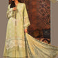 Maria B MPrint Embroidered Khaddar 3 Piece Unstitched Dress with Silk Dupatta - MPW 9a
