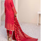 Azure Embroidered Cotton Jacquard Unstitched 3 Piece Suit - AJL-09 Fuchsia Pink