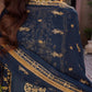 Mehr o Mah by Asim Jofa Festive Embroidered 3pc Unstitched Suit AJM-09