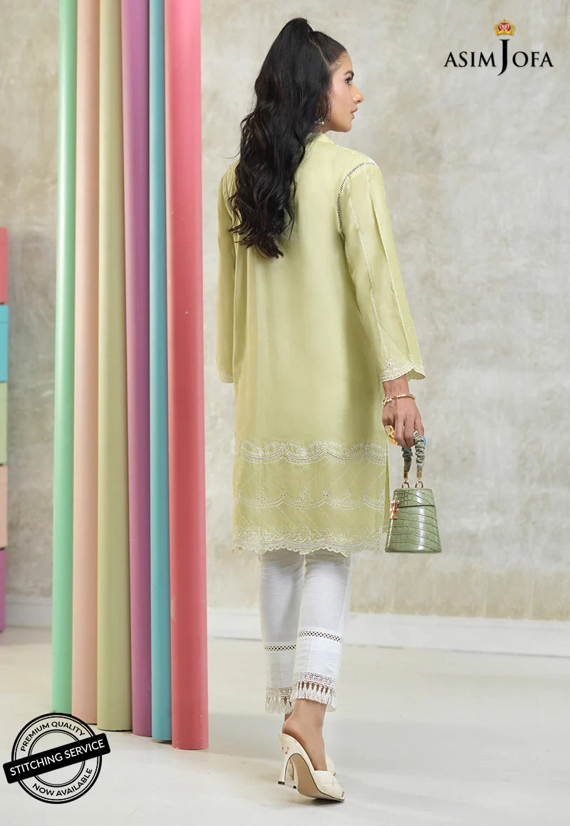 AJ Essentials by Asim Jofa Embroidered Cotton Suits Unstitched 2 Piece AJES-09
