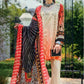AUJ Festive Embroidered Lawn Unstitched 3 Piece Suit - D03