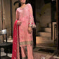 Zebtan Royal Embroidered Chiffon Unstitched 3 Piece Suit - ZR-05