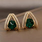 Rhinestone Stylish Earrings - HDJ 105
