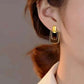 Geometric Drop Earrings - HDJ 048