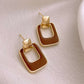 Geometric Drop Earrings - HDJ 048