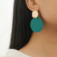 Round Stylish Drop Earrings - HDJ 071