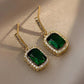 Rhinestone Stylish Drop Earrings - HDJ 091