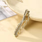 2pcs Rhinestone Leaf Style Hair Clip - HDJ 098