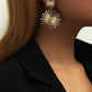 Metallic Drop Earrings - HDJ 099