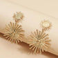 Metallic Drop Earrings - HDJ 099