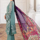 Mahpare by Jazmin Embroidered Chiffon Unstitched 3 Piece Suit  09 Vasl - Luxury Collection