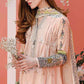 LSM Luxury Embroidered Lawn Unstitched 3 Piece Suit - LYD 003