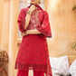 Nafasat Embroidered Chikankari Lawn Unstitched 3 Piece Suit - NK 25
