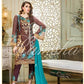Ramsha Embroidered Chiffon Unstitched 3 Piece Suit - 1407 Perfection Glaze