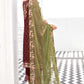 Rangoon by Ramsha Embroidered Chiffon Unstitched 3-Piece Suit - D-810