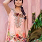 Tena Durrani Luxury Embroidered Lawn Unstitched 3 Piece Suit - 14A – Rosa Bagh Pink