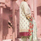 Tena Durrani Embroidered Lawn Unstitched 3 Piece Suit  - 04B Jahanara Green - Spring / Summert