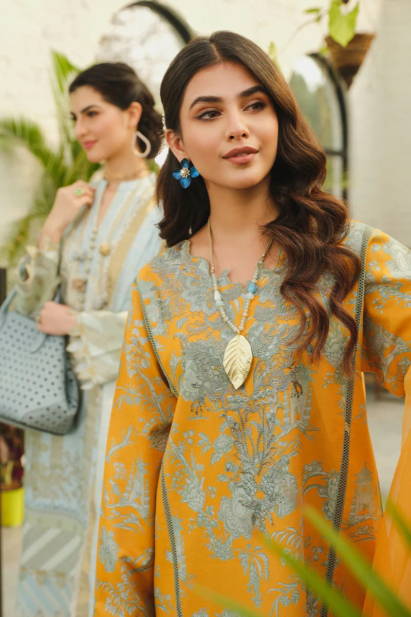 Lifestyle By Rang Rasiya Embroidered Lawn Suits Unstitched 3 Piece RRLSD-4 Utopia