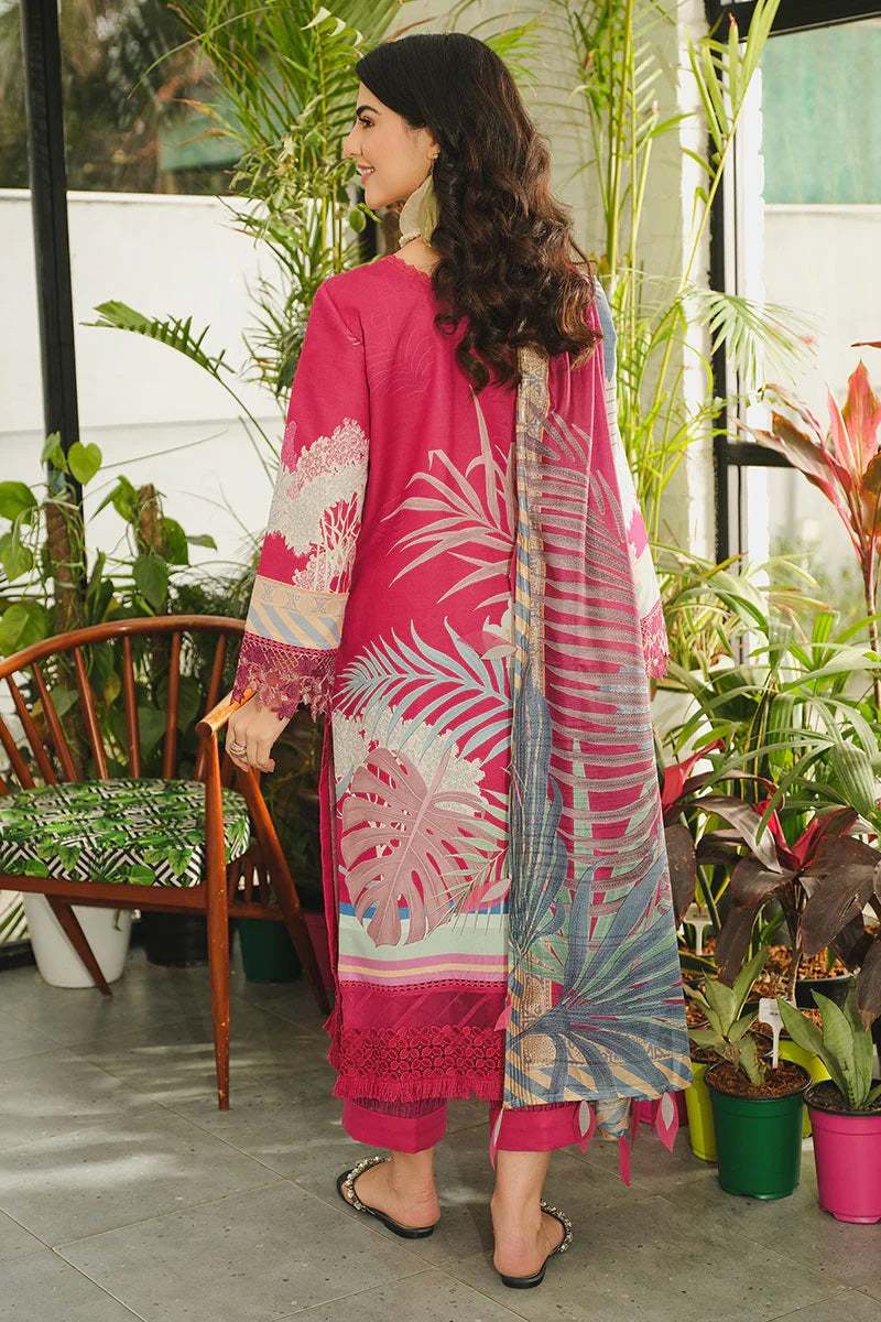 Lifestyle By Rang Rasiya Embroidered Lawn Suits Unstitched 3 Piece RRLSD-8 Ivy