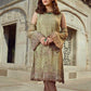 Akber Aslam Embroidered Chiffon Unstitched 3 Piece Dress – D12
