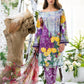 Asifa and Nabeel Embroidered Lawn Unstitched 3 Piece Suit - 2A Washes of Lavender