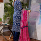 Monsoon Bahar By Al Zohaib Printed Lawn Suits Unstitched 3 Piece - 4A - Summer Collection