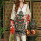 Crimson Luxury Embroidered Lawn Unstitched 3 Piece Suit - 3b