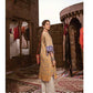 Cross Stitch Embroidered Cotton Satin Unstitched 2 Piece Suit - 01 Applique Delicacy